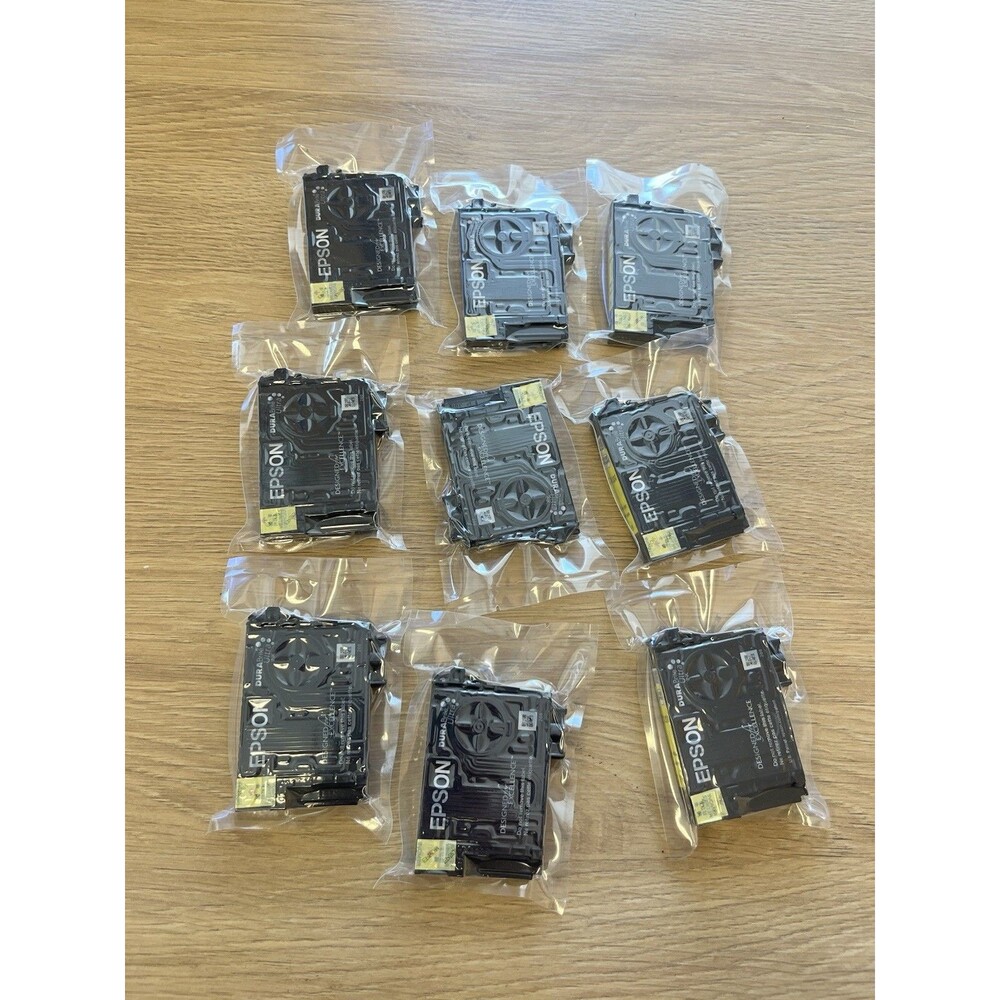 Lot of 12 Genuine (9) Epson 200 Black Ink (3 )yellow 200